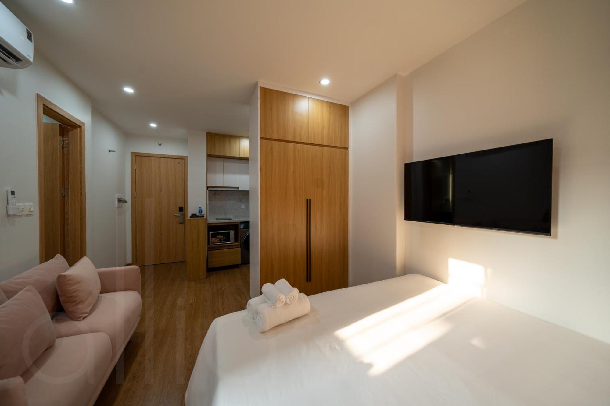 Moonlit Serviced Apartment Hanoi Exteriör bild